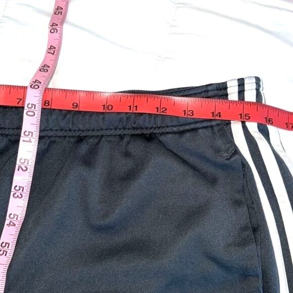 Adidas Womens Black 3-Stripes Track Pants XL - Picture 11 of 12